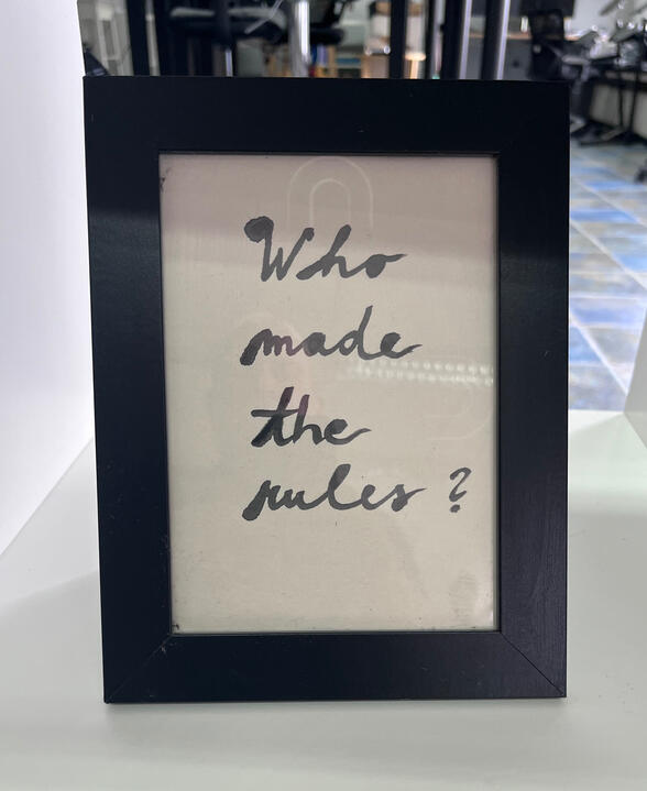 Who made the rules?